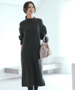 ANY SIS / エニィスィス ミニ丈・ひざ丈ワンピース | Airニット ワンピース