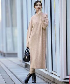 ANY SIS / エニィスィス ミニ丈・ひざ丈ワンピース | Airニット ワンピース