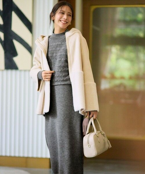 ANY SIS / エニィスィス ミニ丈・ひざ丈ワンピース | 【2SET】ニット ボレロ × ワンピース セット | 詳細2