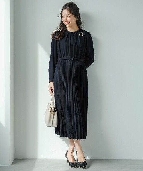 ANY SIS / エニィスィス ロング・マキシ丈ワンピース | ノーブルプリーツ ワンピース | 詳細7