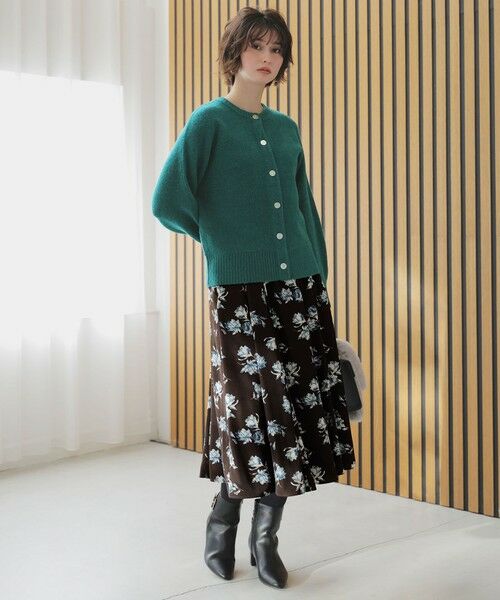 ANY SIS / エニィスィス ミニ・ひざ丈スカート | フラワータック スカート | 詳細2