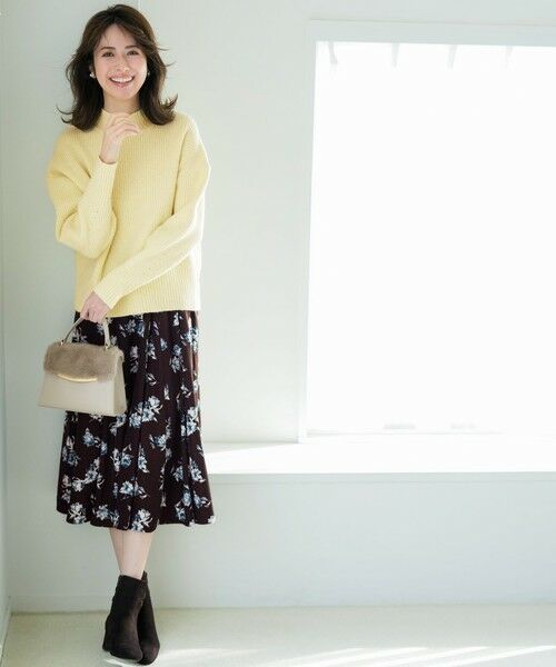 ANY SIS / エニィスィス ミニ・ひざ丈スカート | フラワータック スカート | 詳細5