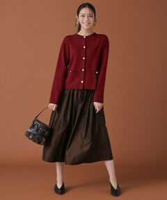 ANY SIS / エニィスィス ミニ・ひざ丈スカート | グロッシータフタ スカート