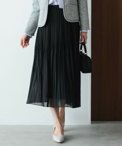 ANY SIS / エニィスィス ロング・マキシ丈スカート | シャイニープリーツ スカート