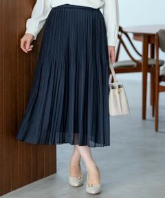 ANY SIS / エニィスィス ロング・マキシ丈スカート | シャイニープリーツ スカート