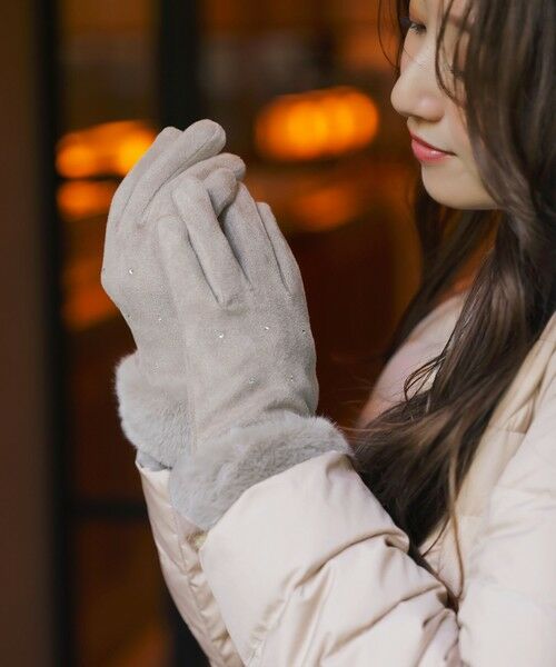 ANY SIS / エニィスィス 手袋 | シャインストーン グローブ | 詳細1