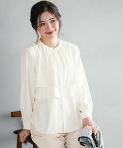 ノーブルジョーゼット ブラウス