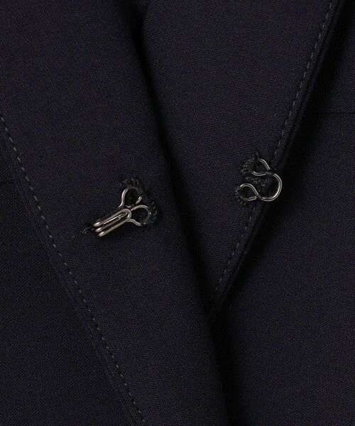 ANY SIS / エニィスィス ノーカラージャケット | セレモニーダブルクロス クルーカラー ジャケット | 詳細19