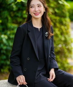 ANY SIS / エニィスィス テーラードジャケット | セレモニーダブルクロス テーラードジャケット