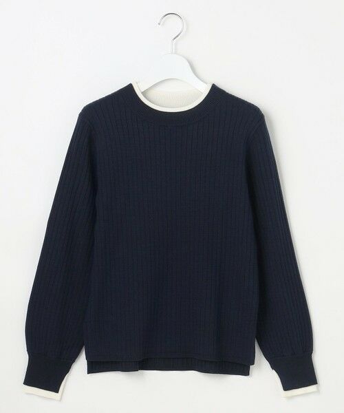 ANY SIS / エニィスィス ニット・セーター | 【WEB・一部店舗限定】ダブルカラー ニット | 詳細3