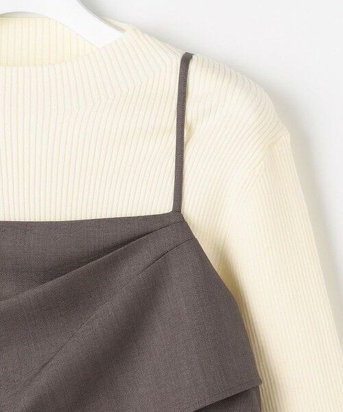 ANY SIS / エニィスィス セットアップ | 【2SET】ビスチェ ワンピース × ニット セット | 詳細12