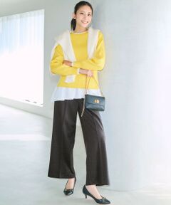 ANY SIS / エニィスィス その他パンツ | センタープレスメランジ パンツ