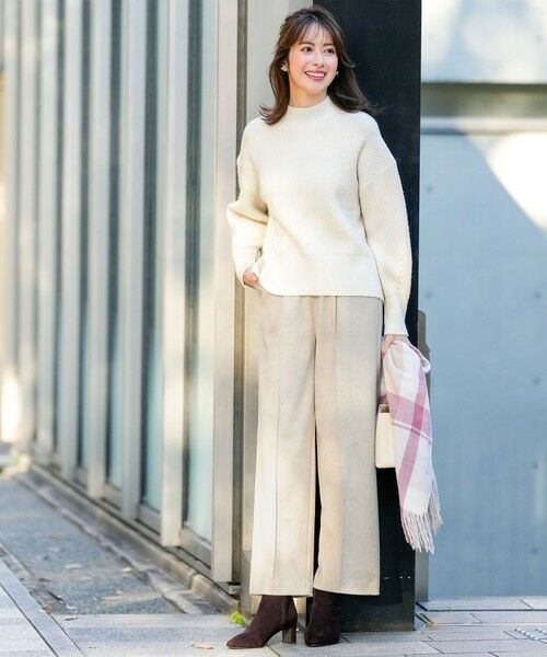 ANY SIS / エニィスィス その他パンツ | センタープレスメランジ パンツ | 詳細14