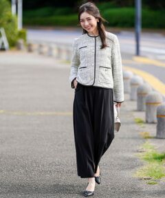 ANY SIS / エニィスィス その他パンツ | 【セットアップ対応】セレモニーダブルクロス ワイドパンツ