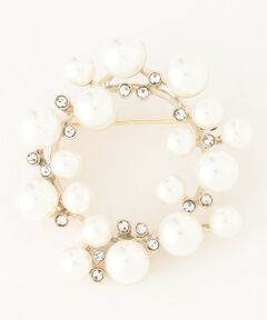 ANY SIS / エニィスィス ブローチ・コサージュ | サークルパール調 ブローチ