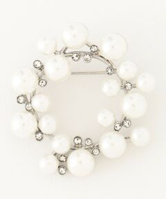 ANY SIS / エニィスィス ブローチ・コサージュ | サークルパール調 ブローチ