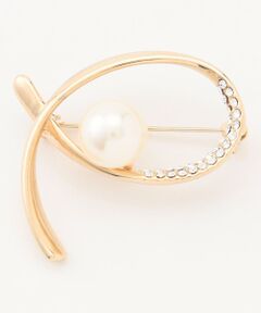 ANY SIS / エニィスィス ブローチ・コサージュ | ジュエルラインパール調 ブローチ