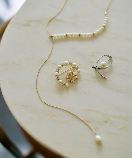 ANY SIS / エニィスィス ブローチ・コサージュ | ジュエルラインパール調 ブローチ | 詳細5