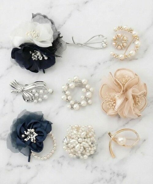 ANY SIS / エニィスィス ブローチ・コサージュ | ツインレース コサージュ | 詳細4