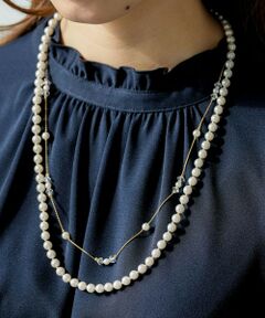 ANY SIS / エニィスィス ネックレス・ペンダント・チョーカー | ジュエルパール調2連 ネックレス