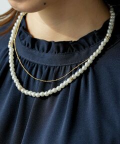 ANY SIS / エニィスィス ネックレス・ペンダント・チョーカー | 2連パール調チェーン ネックレス