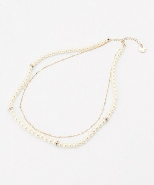 ANY SIS / エニィスィス ネックレス・ペンダント・チョーカー | 2連パール調チェーン ネックレス | 詳細1