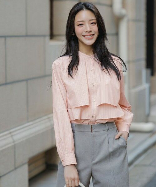 ANY SIS / エニィスィス シャツ・ブラウス | ラッフルレイヤード ブラウス | 詳細1