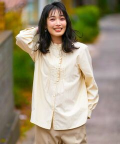 ANY SIS / エニィスィス シャツ・ブラウス | フリルスタンド シャツ