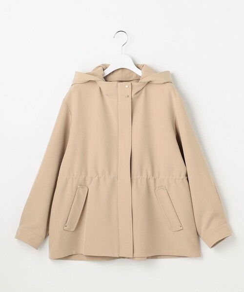 ANY SIS / エニィスィス その他アウター | 【2WAY】エレカジストレッチ フーデットハーフ アウター | 詳細8