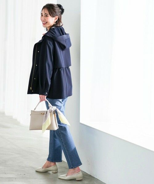ANY SIS / エニィスィス その他アウター | 【2WAY】エレカジストレッチ フーデットハーフ アウター | 詳細11