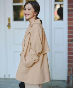 ANY SIS / エニィスィス トレンチコート | 【2WAY】エレカジストレッチミドルトレンチ コート