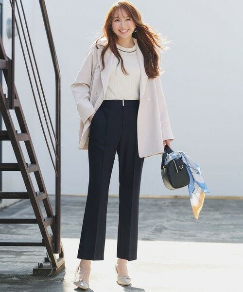 ANY SIS / エニィスィス トレンチコート | 【2WAY】エレカジストレッチミドルトレンチ コート | 詳細5