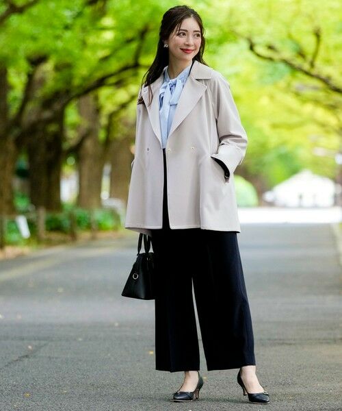 ANY SIS / エニィスィス トレンチコート | 【2WAY】エレカジストレッチミドルトレンチ コート | 詳細7