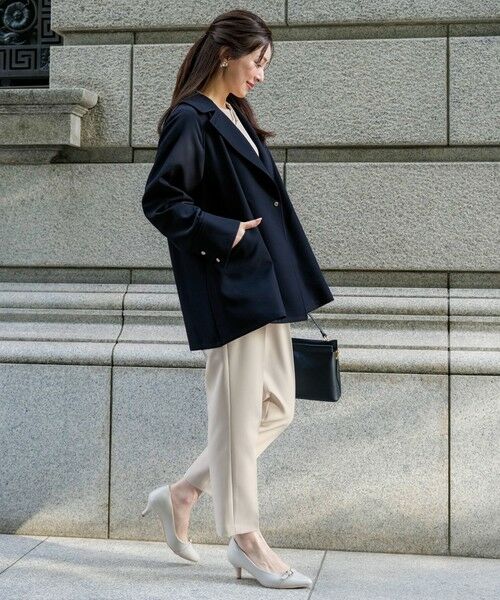 ANY SIS / エニィスィス トレンチコート | 【2WAY】エレカジストレッチミドルトレンチ コート | 詳細24