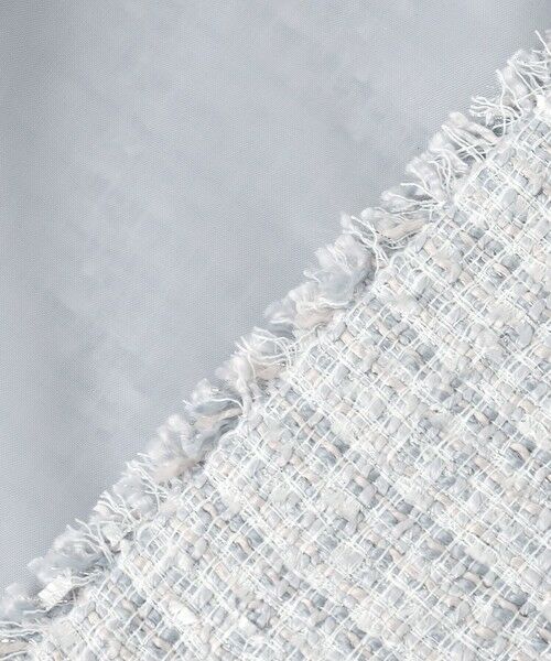 ANY SIS / エニィスィス ノーカラージャケット | ノーカラーフリンジツイード ジャケット | 詳細16