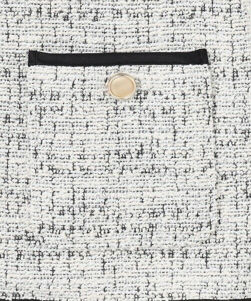 ANY SIS / エニィスィス ノーカラージャケット | ネップツイード ジャケット | 詳細9