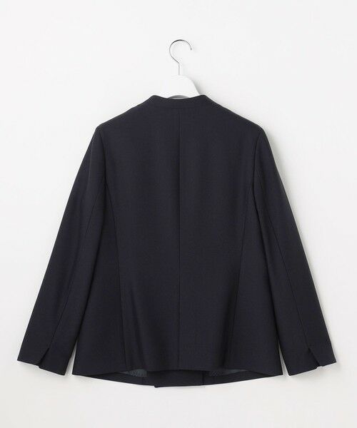 ANY SIS / エニィスィス ノーカラージャケット | 褒めらレディストレッチ カラーレス ジャケット | 詳細1