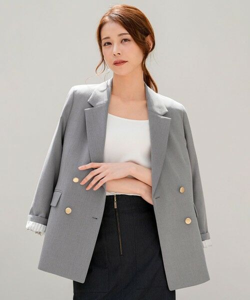 ANY SIS / エニィスィス テーラードジャケット | 褒めらレディストレッチ テーラード ジャケット | 詳細10