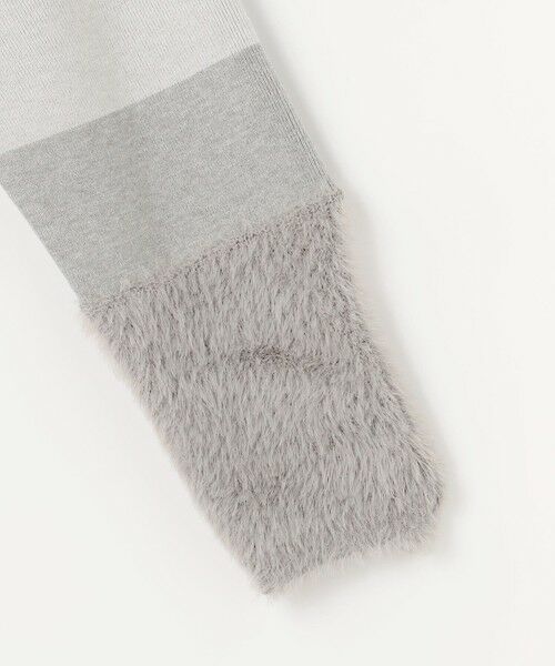 ANY SIS / エニィスィス ニット・セーター | フェザーブロッキング ニット | 詳細7