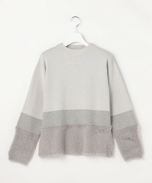 ANY SIS / エニィスィス ニット・セーター | フェザーブロッキング ニット | 詳細3