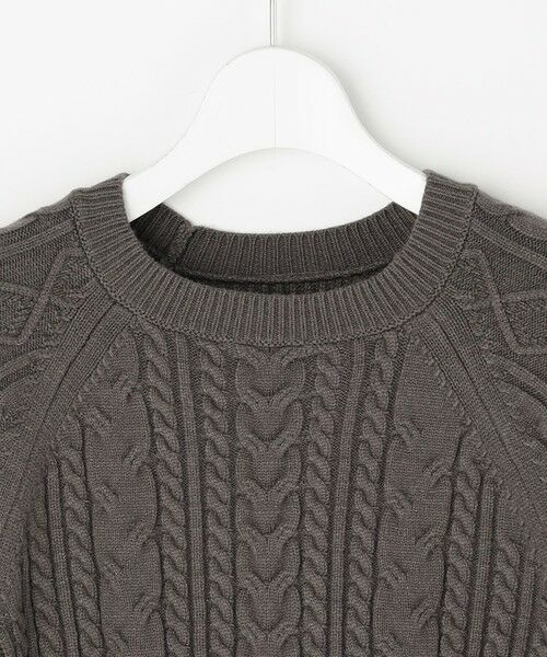 ANY SIS / エニィスィス ニット・セーター | ケーブル ニット プルオーバー | 詳細15