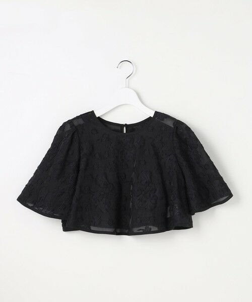 ANY SIS / エニィスィス ドレス | 【2SET】ジャガード ケープ トップス × サロペット | 詳細2