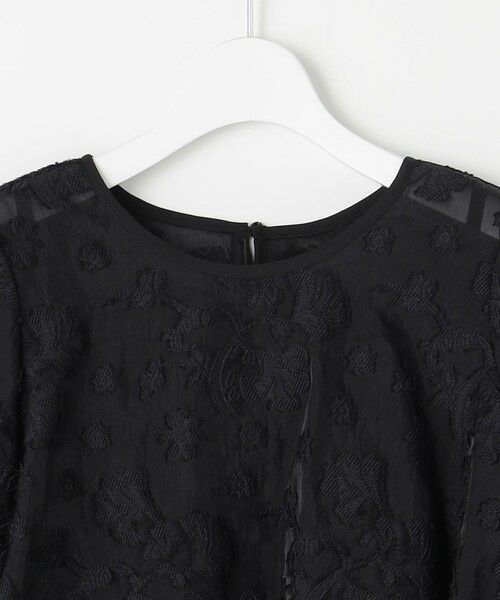 ANY SIS / エニィスィス ドレス | 【2SET】ジャガード ケープ トップス × サロペット | 詳細4