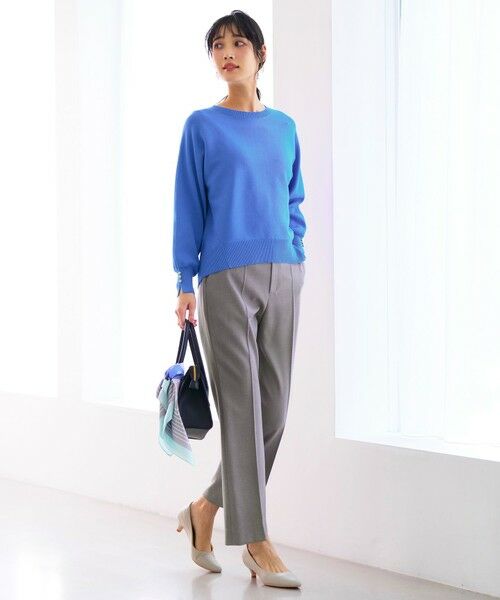 ANY SIS / エニィスィス その他パンツ | 褒めらレディストレッチ セミフレア テーパードパンツ | 詳細3