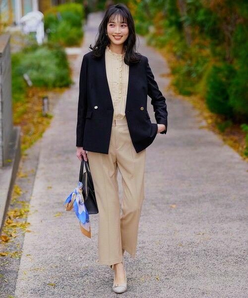 ANY SIS / エニィスィス その他パンツ | 褒めらレディストレッチ セミフレア テーパードパンツ | 詳細14