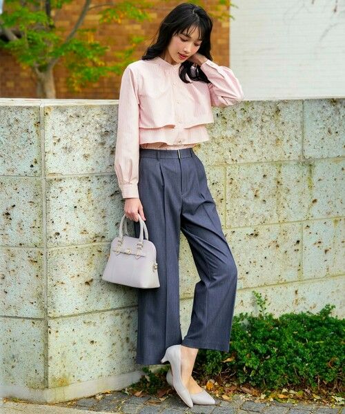 ANY SIS / エニィスィス その他パンツ | 褒めらレディストレッチ ワイドパンツ | 詳細11