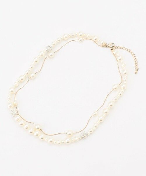 ANY SIS / エニィスィス ネックレス・ペンダント・チョーカー | ロンデルパール調ステーション ネックレス | 詳細1