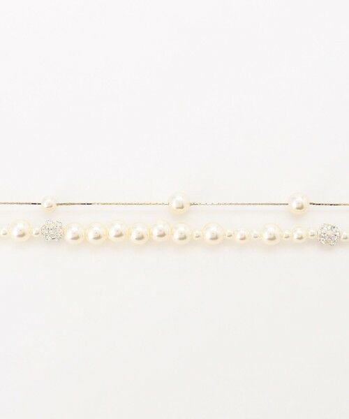 ANY SIS / エニィスィス ネックレス・ペンダント・チョーカー | ロンデルパール調ステーション ネックレス | 詳細2