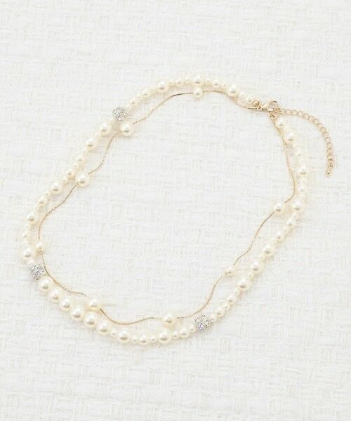 ANY SIS / エニィスィス ネックレス・ペンダント・チョーカー | ロンデルパール調ステーション ネックレス（キスカ）