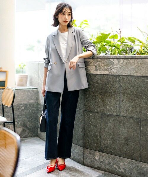 ANY SIS / エニィスィス テーラードジャケット | 【BAILA掲載】スマートビューティストレッチテーラード ジャケット | 詳細1